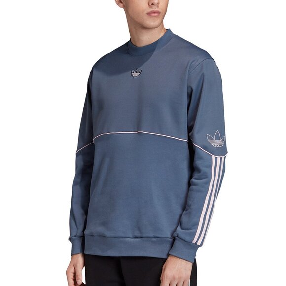Adidas Original OUTLINE CREW SWEATSHIRT - Picture 3 of 8